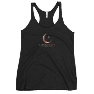 Longevity Lounge Racerback Tank